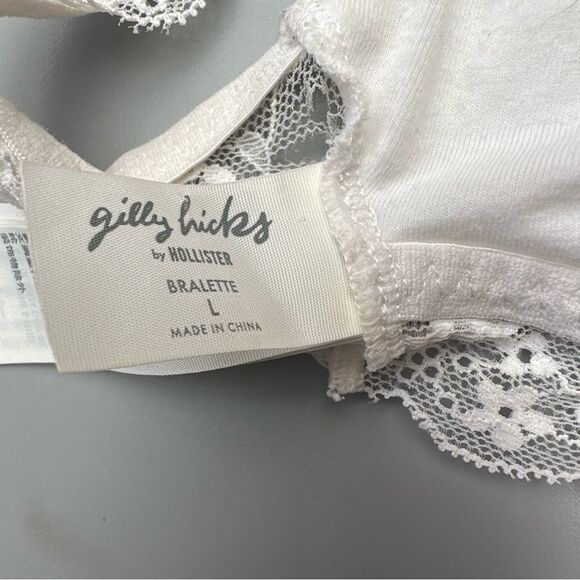 Lace Halter Bralette - white - Picture 4 of 4